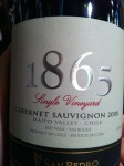 1865 Single Vineyard Cabernet Sauvignon by Viña San Pedro 2008